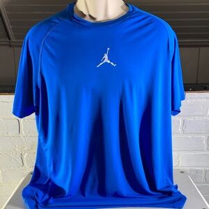 Jordan Men's Vibrant Blue Short Sleeve Tee